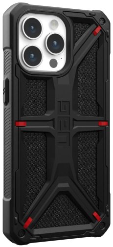 Чохол UAG for Apple iPhone 15 Pro Max - Monarch Kevlar Kevlar Black (114298113940)