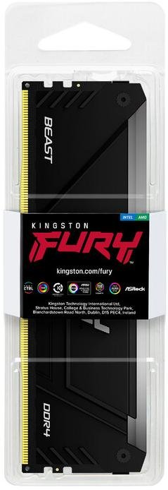 Оперативна пам’ять Kingston Fury Beast RGB DDR4 1x8GB (KF426C16BB2A/8)