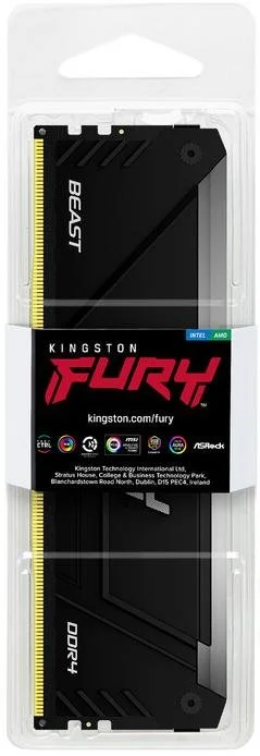 Фото: Оперативна пам’ять Kingston FURY (ex. HyperX) Beast RGB DDR4 1x16GB (KF432C16BB12A/16) № 16 | KTC