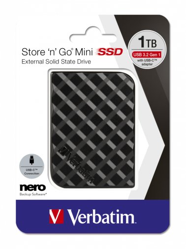 Зовнішній SSD-накопичувач Verbatim Store n Go Mini 1TB (53237)