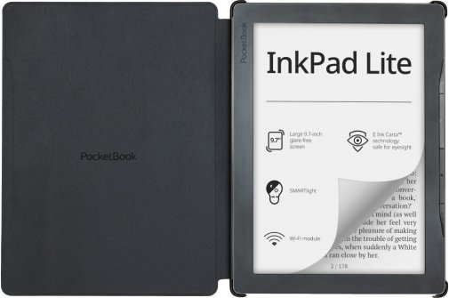 Чохол для електронної книги Pocketbook for PocketBook 970 InkPad Lite - Shell Cover Black (HN-SL-PU-970-BK-WW)
