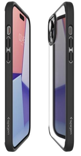 Чохол-накладка Spigen для Apple iPhone 15 - Ultra Hybrid, Matte Black