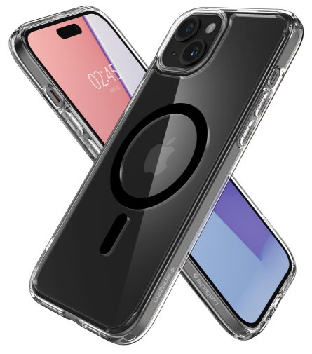  Чохол Spigen for Apple iPhone 15 - Ultra Hybrid MagFit Black (ACS06803)