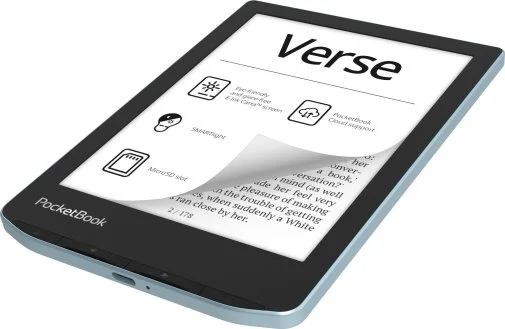 Фото: Електронна книга Pocketbook 629 Verse Bright Blue (PB629-2-CIS) № 7 | KTC