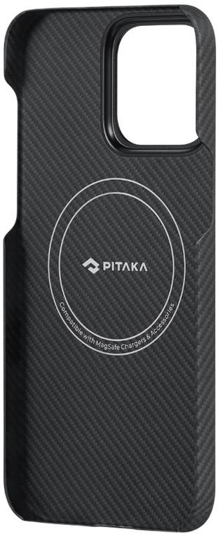 Чохол Pitaka for iPhone 15 Pro Max - MagEZ Case 4 Twill 600D Black/Grey (KI1501PMA)
