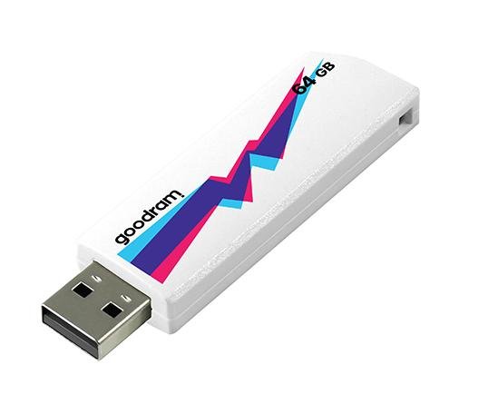 Флешка USB GOODRAM Click 64GB White (UCL2-0640W0R11)