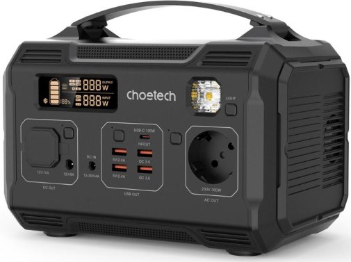 Зарядна станція Choetech BS002 V2 300W 300Wh