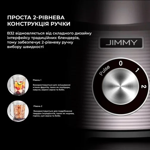 Фото: Блендер JIMMY Blender B32 Titanium Gray № 23 | KTC