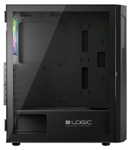 Корпус Logic Concept Aramis ARGB Midi Black with window (AT-ARAMIS-10-0000000-0002)