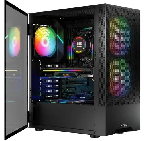 Фото: Корпус Logic Concept Arya ARGB Midi Black with window (AT-ARYA-10-000000-0002) № 21 | KTC