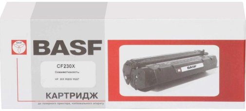 Сумісний картридж BASF for HP LaserJet Pro M203/227/LBP-162DW/MF264/267/269DW Black (BASF-KT-CF230X-U)