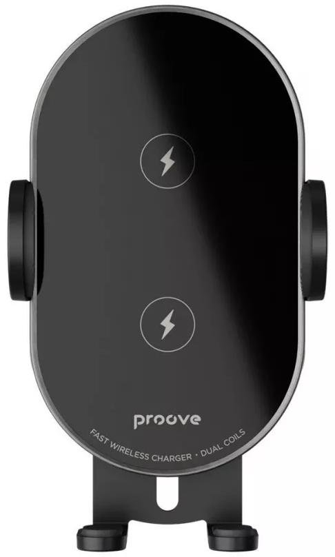 Кріплення для мобільного телефону Proove Rounded Energy Pro 15W Black (WHRP15010001)