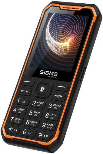 Мобільний телефон SIGMA X-Style 310 Force Type-C Black/Orange