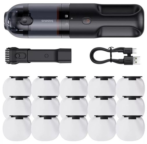 Автомобільний пилосос Baseus Baseus AP01 Handy Vacuum Cleaner Black (50895)