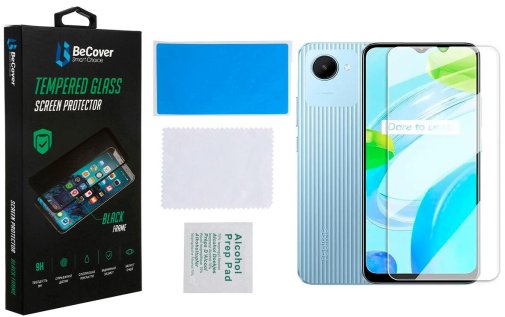 Захисне скло BeCover for Realme C30/C30s/C33 - Crystal Clear Glass (708567)