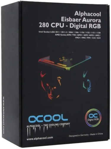 Фото: Система рідинного охолодження Alphacool Eisbaer Aurora 280 CPU Digital RGB (11729) № 12 | KTC