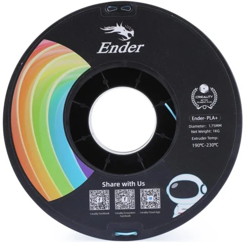 Фото: Пластик (філамент) для 3D друку Creality 3D PLA Plus Filament Blue (3301010310) № 10 | KTC