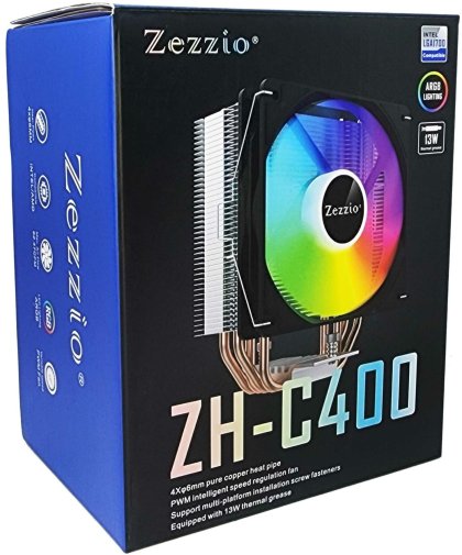 Кулер для процесора Zezzio ZH-C400 ARGB