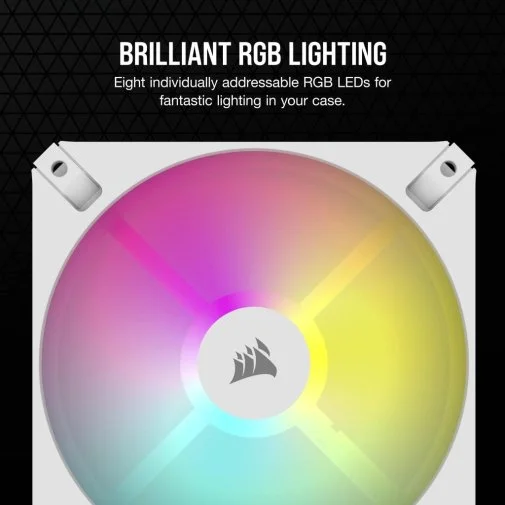 Фото: Кулер Corsair iCUE AR120 Digital RGB White (CO-9050168-WW) № 17 | KTC