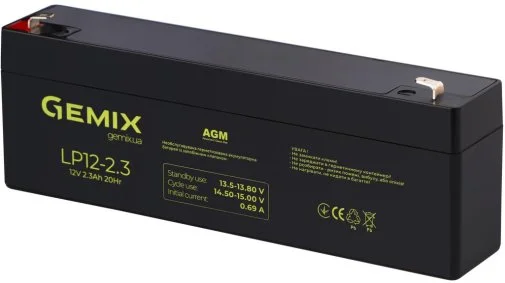 Фото: Батарея для ДБЖ Gemix LP12-2.3 № 6 | KTC