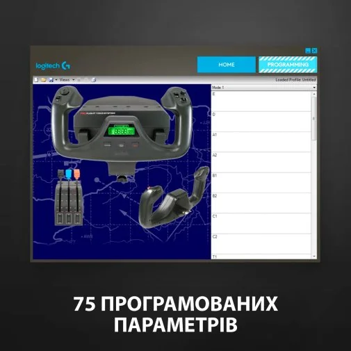 Фото: Джойстик Logitech G Saitek Pro Flight Yoke System (945-000004) № 17 | KTC