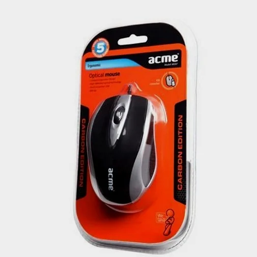 Фото: Мишка Acme MS-07 чорно-сіра № 7 | KTC