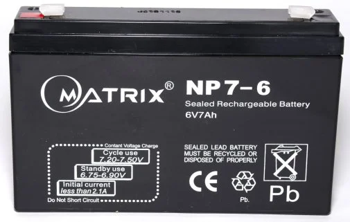 Фото: Батарея для ДБЖ Matrix NP7-6 № 5 | KTC