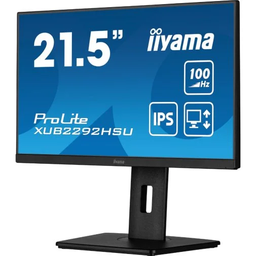 Фото: Монітор iiyama XUB2292HSU-B6 Black - 21.5" IPS / 1920×1080 / 100 Гц / AMD FreeSync / Pivot / HAS № 8 | KTC