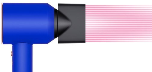 Фен Dyson HD07 Supersonic Blue/Blush (460555-01)
