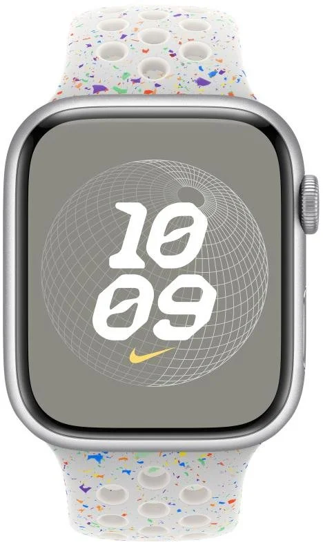 Фото: Ремінець Apple for Apple Watch 45mm - Nike Sport Band Pure Platinum - M/L (MUV13) № 5 | KTC