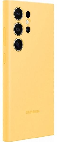 Чохол Samsung for Galaxy S24 Ultra S928 - Silicone Case Yellow (EF-PS928TYEGWW)