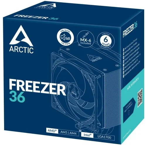 Фото: Кулер для процесора Arctic Freezer 36 (ACFRE00121A) № 12 | KTC