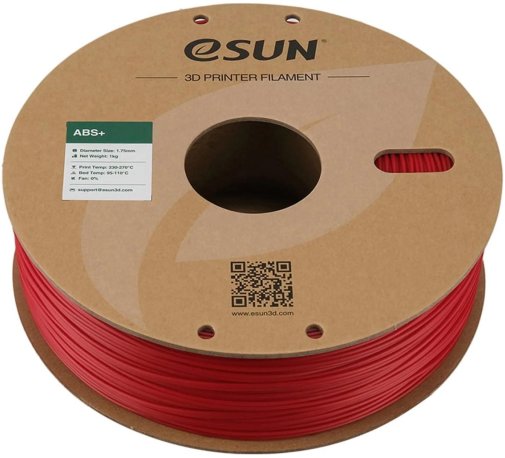 Філамент eSUN 3D ABS Plus Filament Fire Engine Red (ABS+175FR1)