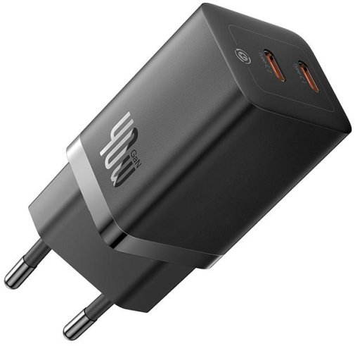 Зарядний пристрій Baseus GaN5 Pro 40W Black (CCGP180101)