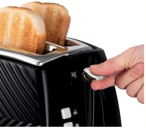 Фото: Тостер Russell Hobbs Groove Black (26390-56) № 11 | KTC