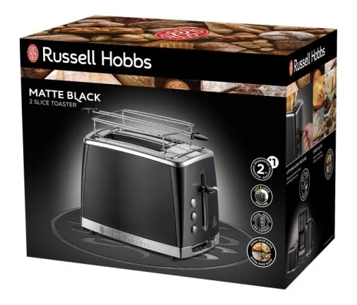 Фото: Тостер Russell Hobbs Matte Black (26150-56) № 14 | KTC
