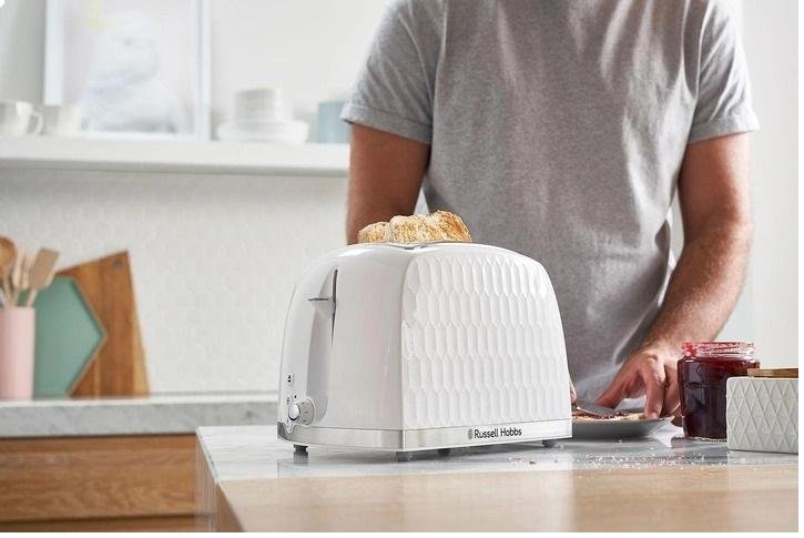 Тостер Russell Hobbs Honeycomb White (26060-56)