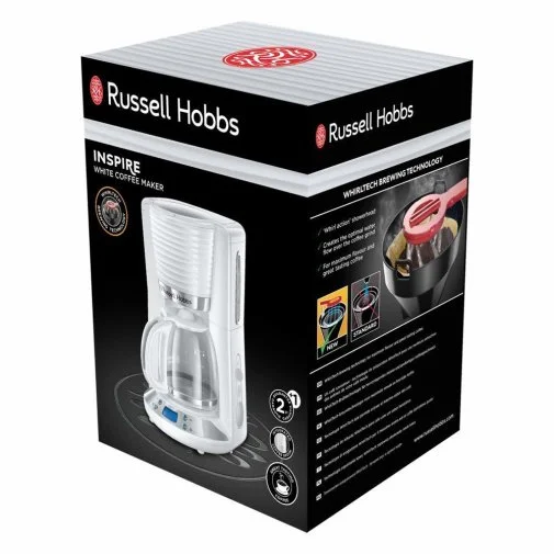 Фото: Крапельна кавоварка Russell Hobbs Inspire White (24390-56) № 12 | KTC