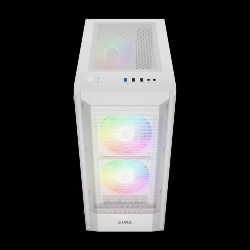 Фото: Корпус Gamdias Aura GC6 WH White with window (4712960139749) № 15 | KTC