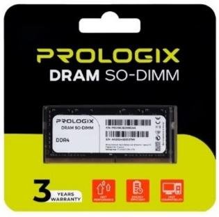  Оперативна пам’ять ProLogix DDR4 1x16GB (PRO16GB2666D4S)