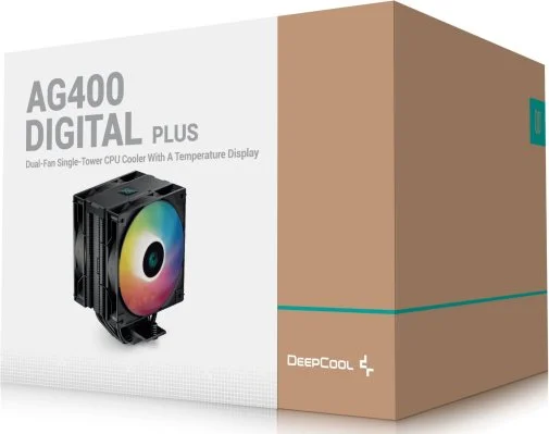 Фото: Кулер для процесора Deepcool AG400 Digital Plus (R-AG400-BKADMP-G-1) № 20 | KTC