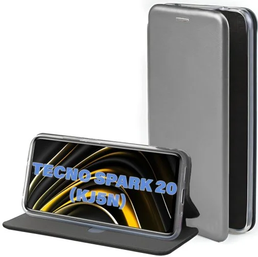 Фото: Чохол BeCover for Tecno Spark 20 KJ5n - Exclusive Gray (711243) № 9 | KTC