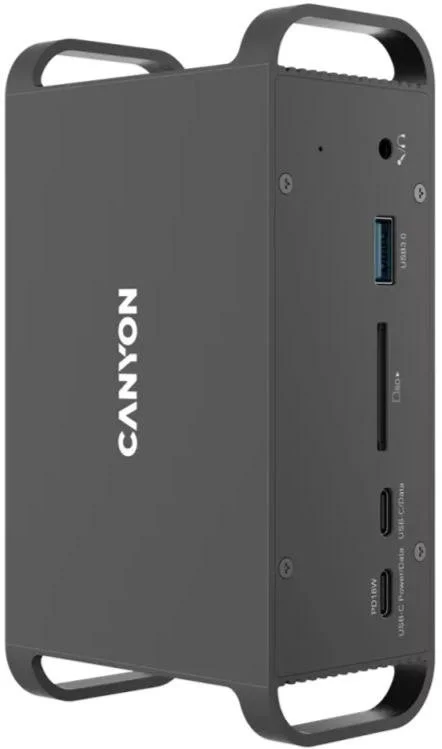 Фото: USB-хаб Canyon 14in1 DS-95 Grey (CNS-HDS95ST) № 6 | KTC