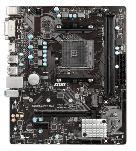 Материнська плата MSI B450M-A PRO MAX