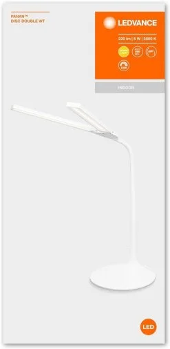 Фото: Лампа Ledvance Panan Disc Double White (4058075301733) № 9 | KTC
