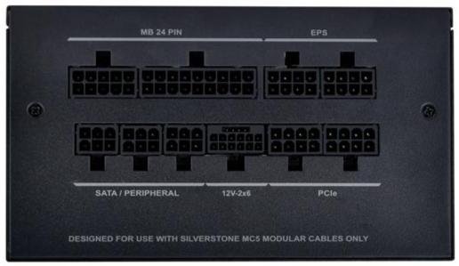 Блок живлення SILVER STONE 750W DA750R Black (SST-DA750R-GMA)