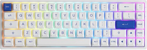 Кейкапи Akko Fullset Keycaps, Blue/White