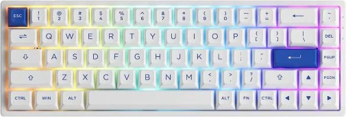 Фото: Набір кейкапів Akko Fullset Keycaps Blue/White (6925758618298) № 15 | KTC