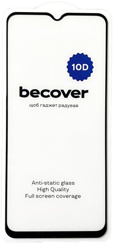 Захисне скло BeCover 10D for Samsung A25 5G SM-A256 - Black (711351)