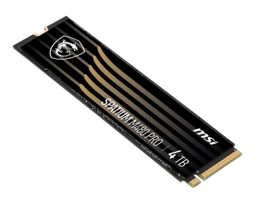 SSD-накопичувач MSI Spatium M480 Pro 2280 PCIe 4.0x4 NVMe 1.4 4TB (S78-440R050-P83)